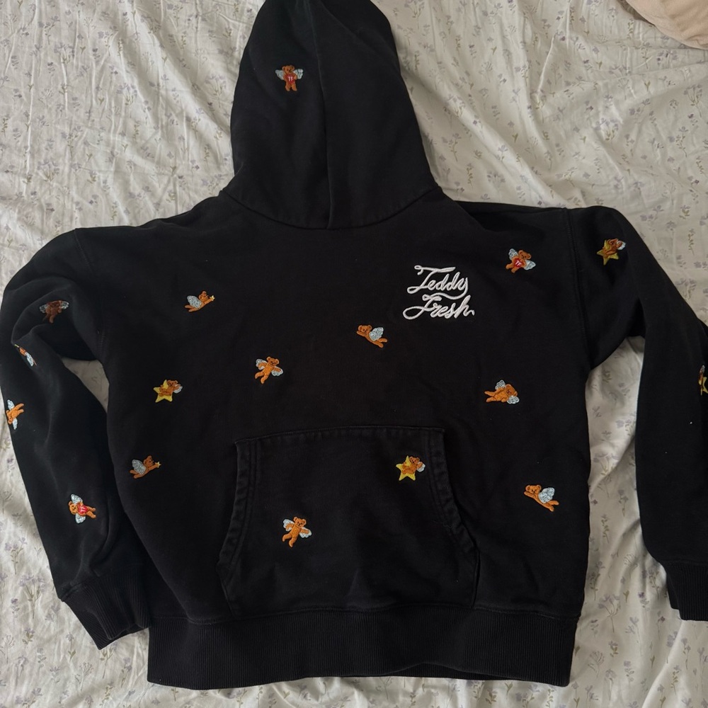 teddy fresh hoodie with embroidery